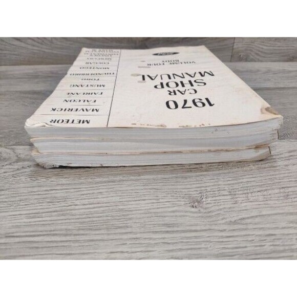 1970 Ford Car Shop Manuals Vol. 1, 2, 4. Mustang, Thunderbird, Cougar and more. - Picture 10 of 15